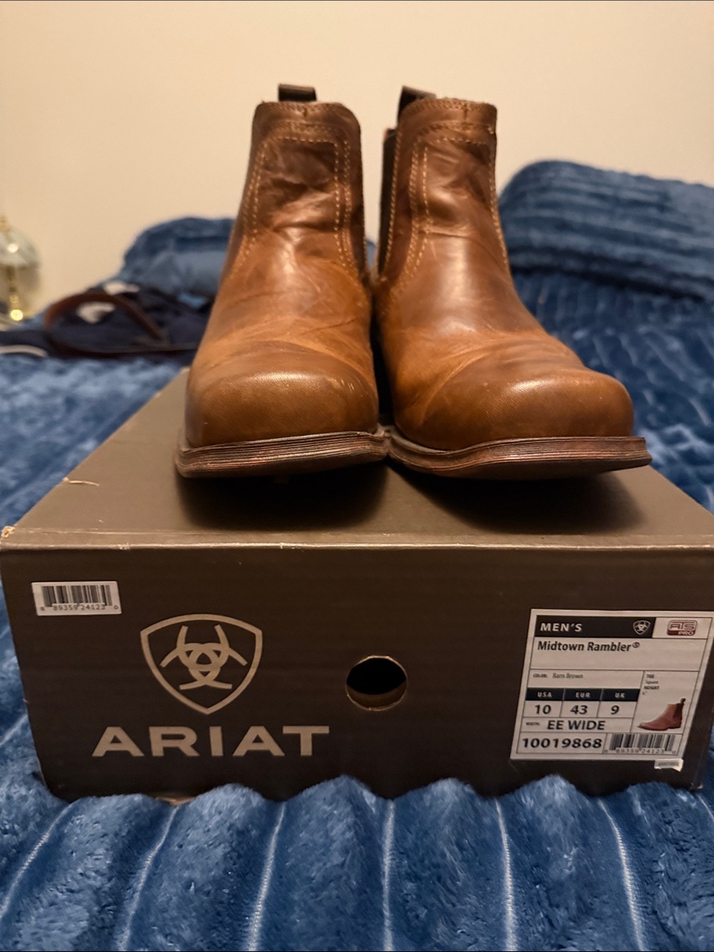 Ariat Men’s Brown Chukka Chelsea Boots 10ee wide